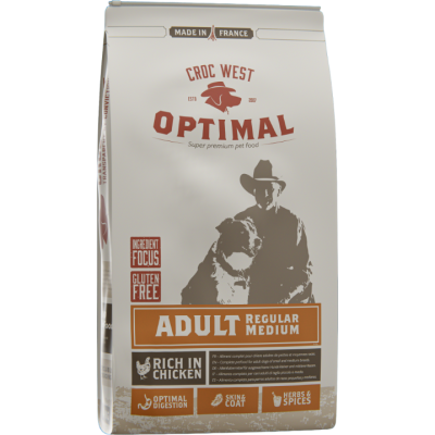 ADULT Medium Breeds - CROC WEST OPTIMAL REGULAR