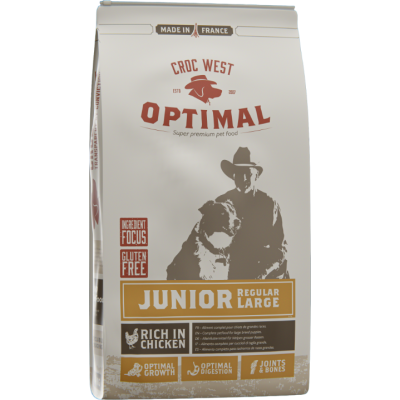 JUNIOR Large Breeds - CROC WEST OPTIMAL REGULAR