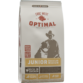 JUNIOR Medium Breeds - CROC WEST OPTIMAL REGULAR